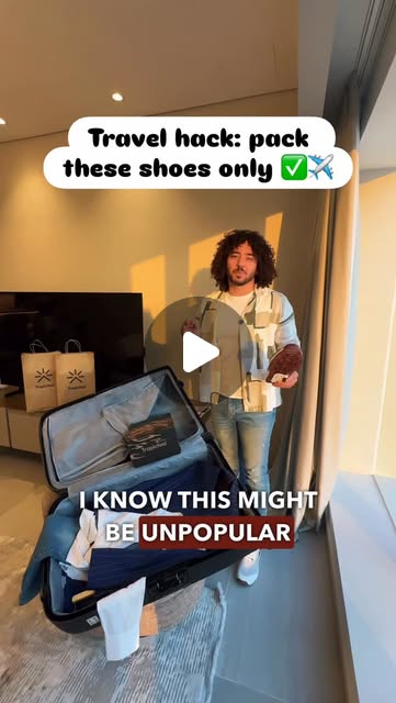 ravel hack: pack these shoes ONLY @tropicfeel.qa 👟 — Qatar reel by TripleF Qatar in Qatar
