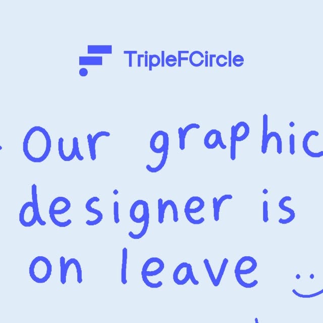 Our graphic designer is on leave…  — Qatar reel by TripleF Qatar in Qatar