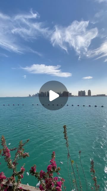 Best lunch view in Qatar 🇶🇦 ❤️ — Qatar reel by TripleF Qatar