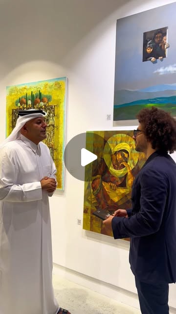 “The Sky Above Gaza … Imagine” — Qatar reel by TripleF Qatar in qatar_museums
