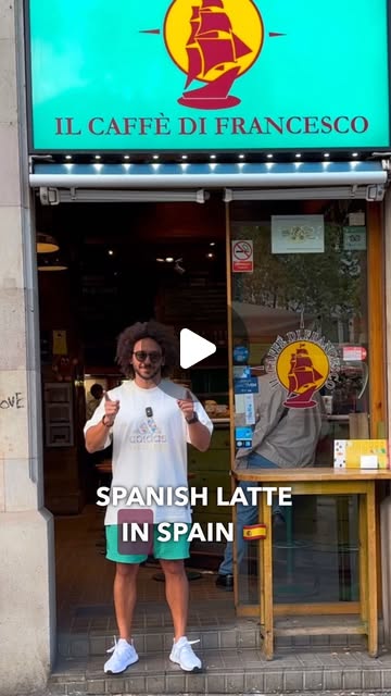 Spanish latte in Spain 🇪🇸 ☕️  — Qatar reel by TripleF Qatar