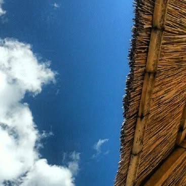 #summer is best spent on the #beach #mamaia #umbrella #cloud — Qatar reel by TripleF Qatar