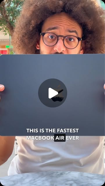 fastest MacBook Air ever 💻 🏃 💨 — Qatar reel by TripleF Qatar in ‌