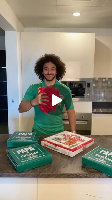 Move aside Mozzarella, it’s Cheddar time! 🍕 — Qatar reel by TripleF Qatar in papajohnsqatar