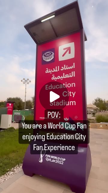 Heading to @educationcity.Qa for a match? 🏟️ ⚽️ — Qatar reel by TripleF Qatar in @qatarfoundation