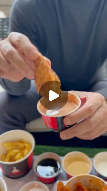 Thinking about the baby chicken from — Qatar reel by TripleF Qatar in chicknpotqa