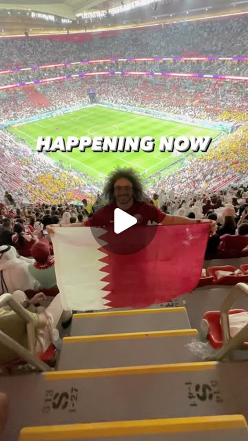 2022 FIFA World Cup opening ceremony - 12 years in the making! It’s going to be epic! 🇶🇦 ❤️  — Qatar reel by TripleF Qatar