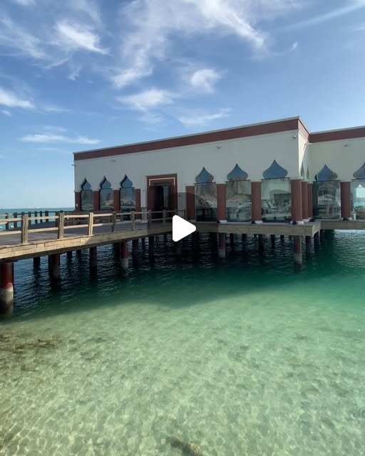 Best lunch view in Qatar 🇶🇦 ❤️ BUT.. — Qatar reel by TripleF Qatar