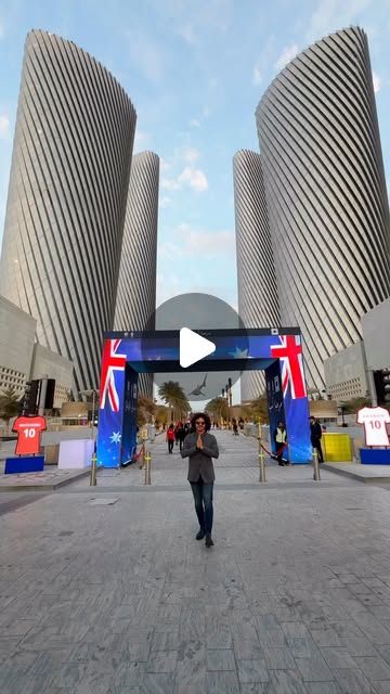 Hello! ASIA From Doha 🇶🇦🥳 — Qatar reel by TripleF Qatar in Lusail Boulevard