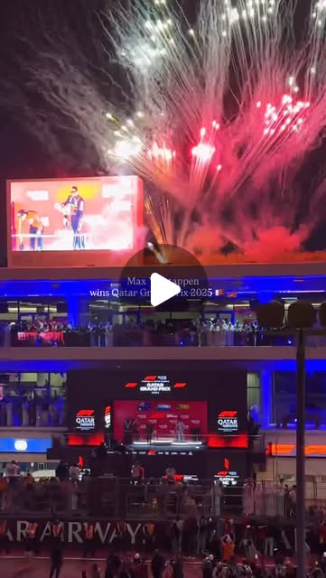 @maxverstappen1 did it 🤩🏎️🏁 — Qatar reel by TripleF Qatar in Qatar