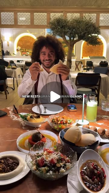The one & only Lebanese restaurant in Gewan Island 🇶🇦 Share it with a friend ↗️