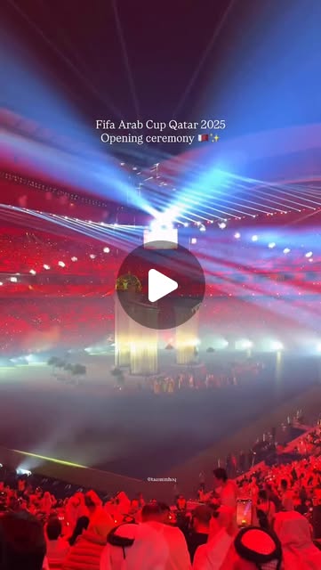 What a grand opening of the Arab cup 2025 in Qatar 🇶🇦🤩 — Qatar reel by TripleF Qatar in Qatar