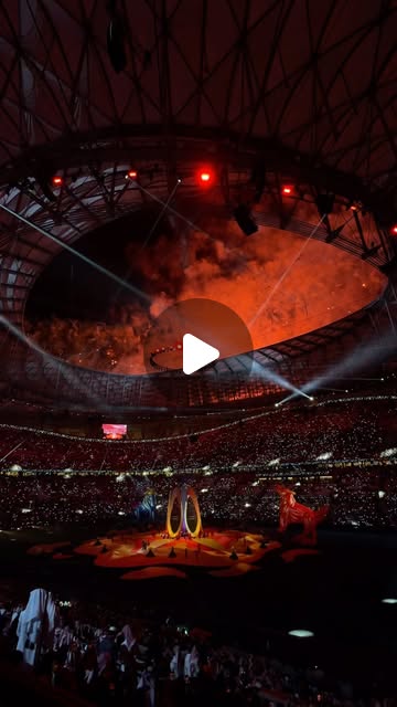 Asian Cup Opening ceremony 🎇  — Qatar reel by TripleF Qatar