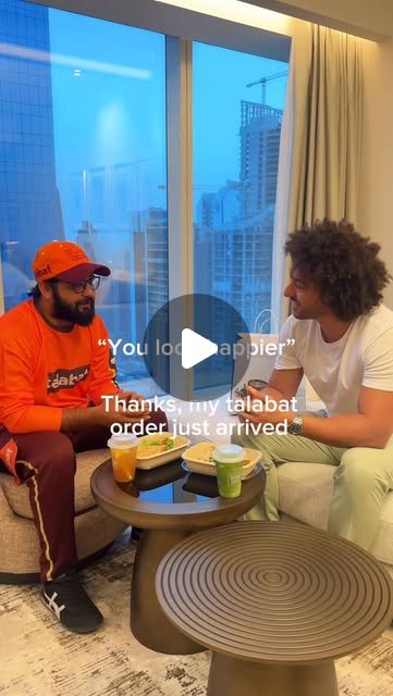 We had a lot to catch up on, happier days start with orange 🍊 — Qatar reel by TripleF Qatar in Qatar