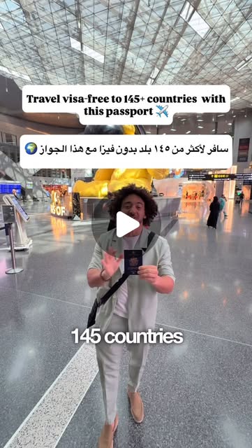 Travel to 145+ countries visa-free with this passport ✈️send it to someone who is struggling with vi