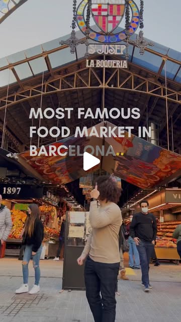 Most famous food market in Barcelona 🤤 — Qatar reel by TripleF Qatar in @la_boqueria