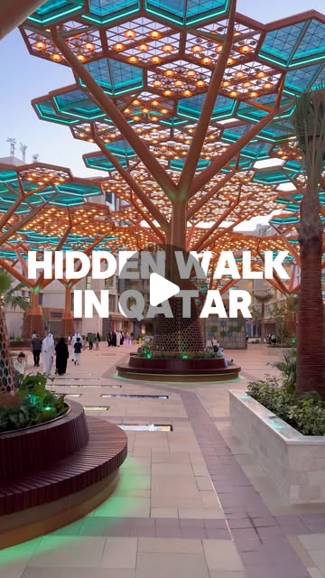 Hidden Walk in Qatar 🚶📍 — Qatar reel by TripleF Qatar in #qatar #doha #explore