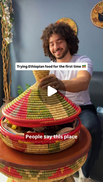 Trying Ethiopian food for the first time in Qatar 🇶🇦🇪🇹 — Qatar reel by TripleF Qatar in Qatar