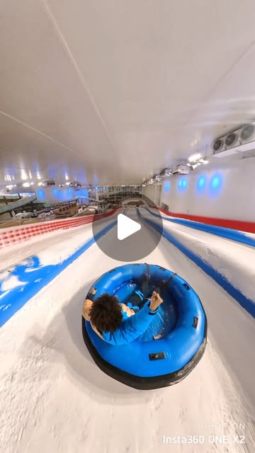 Sliding into the weekend 🏂 — Qatar reel by TripleF Qatar in @dohafestcity