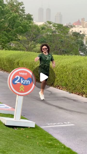 Get rewarded for "walking" with @talabatqa 🧡🎁 Here is how 👇 — Qatar reel by TripleF Qatar in @Padelgardendoha
