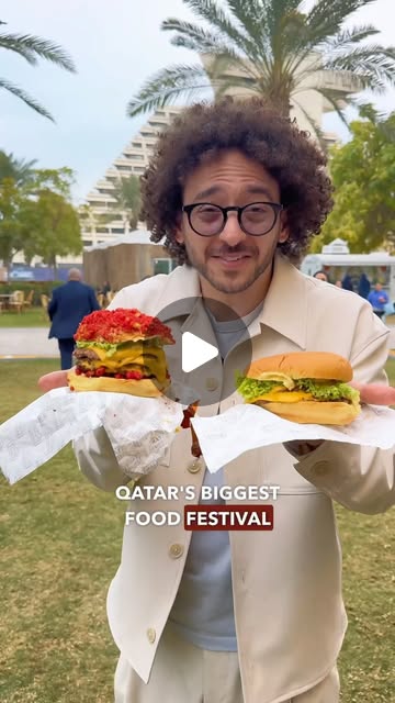 BIGGEST FOOD FESTIVAL IN QATAR 🇶🇦 😍 — Qatar reel by TripleF Qatar in Hotel Park, Doha