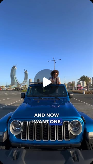 Experience the Jeep Wrangler Sahara 2024: Where luxury meets rugged with turbo power, sleek design,  — Qatar reel by TripleF Qatar