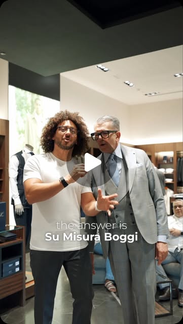 Made to Measure suits in Qatar 🇶🇦 — Qatar reel by TripleF Qatar in @boggimilanoofficial