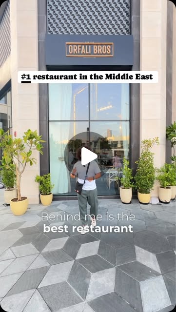 Best restaurant in Middle East 🇦🇪  — Qatar reel by TripleF Qatar in orfalibros_bistro