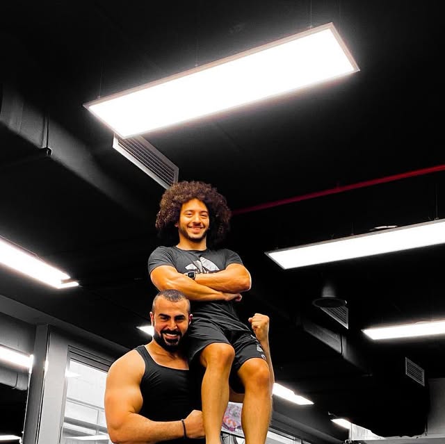 Just chilling with one of the strongest men in Qatar 🇶🇦 💪 — Qatar reel by TripleF Qatar in mohamed.dewidar.16