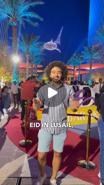 Eid celebrations at Lusail 👇 — Qatar reel by TripleF Qatar in All Locations
