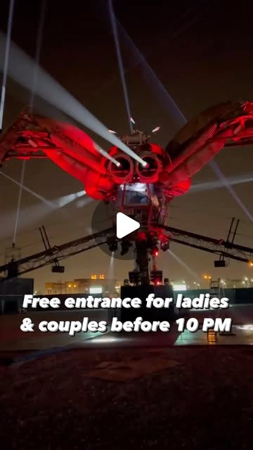 Free entrance for ladies & couples before 10PM 🥳 — Qatar reel by TripleF Qatar in Arcadia, right next to Ras Bu Fontas metro station