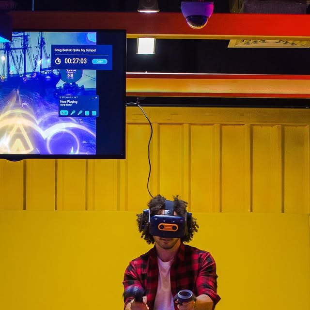 The biggest gaming arena in Qatar 🇶🇦 — Qatar reel by TripleF Qatar in South Court, Doha Festival City