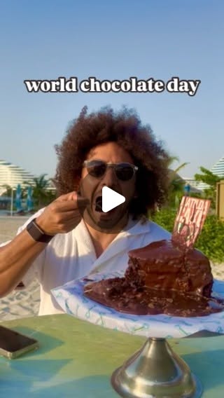 Happy World Chocolate Day 🍫 — Qatar reel by TripleF Qatar