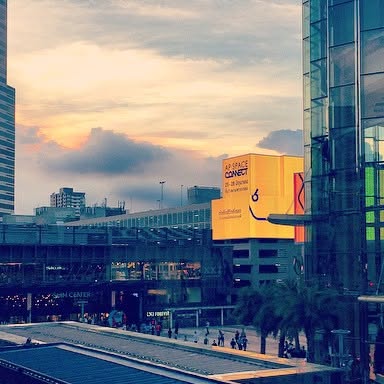 "#Bangkok has him now" #summer #metro #siam #thailand — Qatar reel by TripleF Qatar