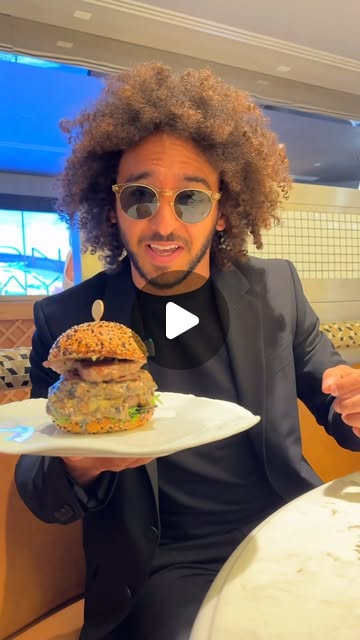 $110 FOR A BURGER 😳 — Qatar reel by TripleF Qatar in gordonramsayburger