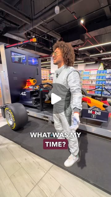 How fast can you do it? 🛞 💨 — Qatar reel by TripleF Qatar in Monoprix- VENDOME mall