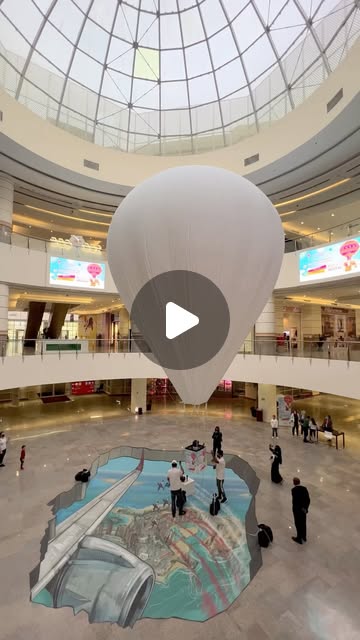 Free balloon ride for kids🎈💙 — Qatar reel by TripleF Qatar