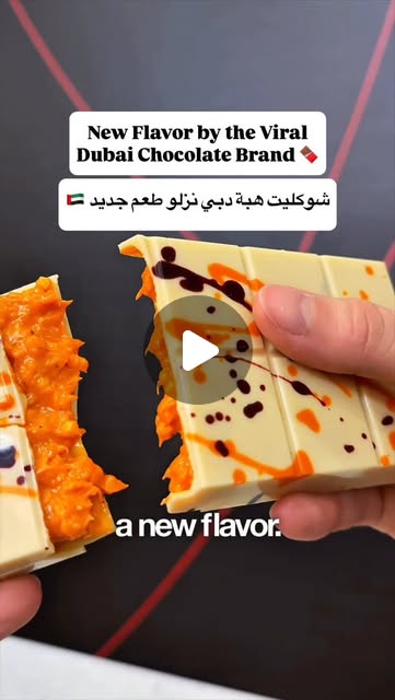 Don’t walk, RUN 🏃 new flavour by Fix Chocolate! 🥭 