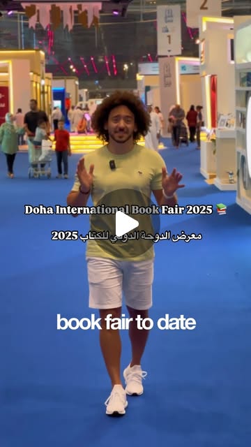 Qatar’s biggest book fair is here! 📚 highly recommended to visit! 😍