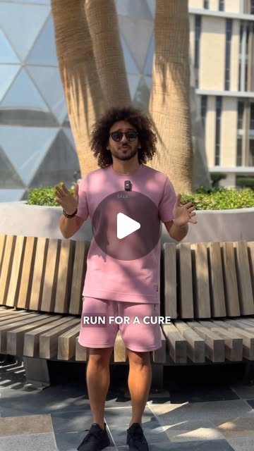 Run for a cure 🩷 — Qatar reel by TripleF Qatar in Doha Oasis