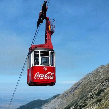 Wherever you go, #CocaCola - #Romania #roadtrip #Carpathian #mountains #Transfagarasan #CableCar — Qatar reel by TripleF Qatar