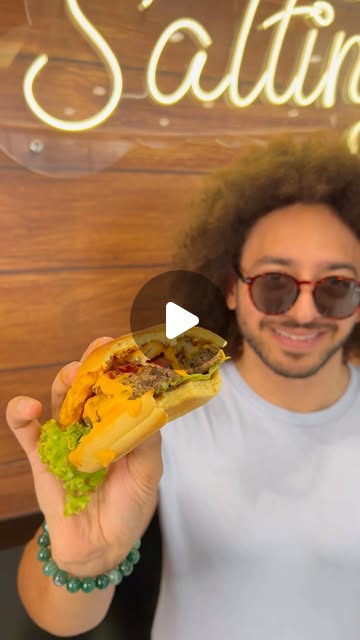 BIG SALT BURGER 🍔 🤤 — Qatar reel by TripleF Qatar in 8 locations around Qatar - and they just opened their latest branch in New Salata for dine in 🥳
