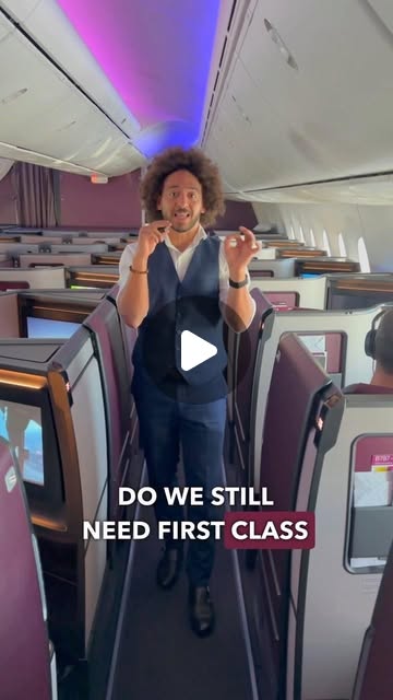 Business class on Qatar Airways 😍
