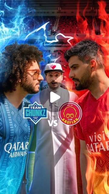 Ready to watch Football Legends and International Creators in an epic showdown? The Match For Hope i — Qatar reel by TripleF Qatar