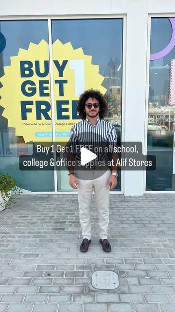 Buy 1 Get 1 FREE on all school, — Qatar reel by TripleF Qatar in Al Dafna