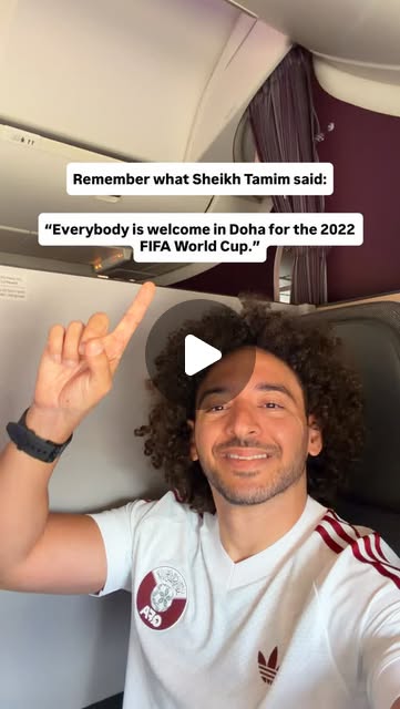 Everybody is welcome in Qatar 🇶🇦 ⚽️