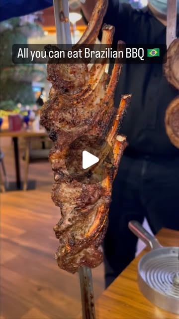 All you can eat Brazilian BBQ 🇧🇷 — Qatar reel by TripleF Qatar in @texasdebrazilqatar
