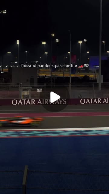 Your sign to get the paddock pass 🏎️🏁 — Qatar reel by TripleF Qatar in Qatar