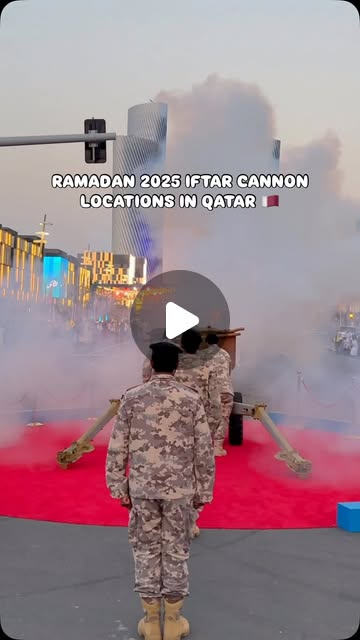 5 locations to watch iftar cannon in Qatar 🇶🇦🌙 — Qatar reel by TripleF Qatar