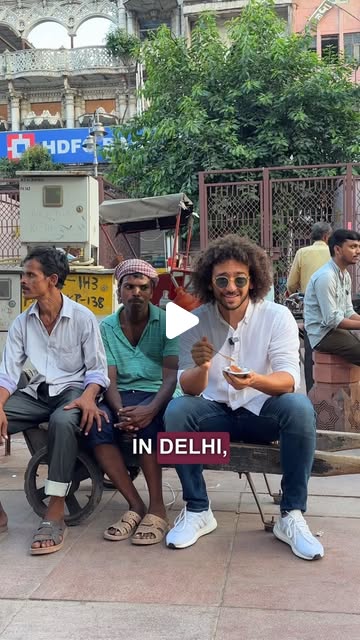 MUST TRY Indian street food 🇮🇳 — Qatar reel by TripleF Qatar in foodtourdelhi